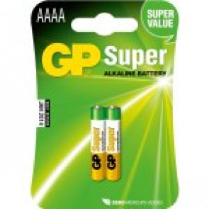 GP Pile/batterie Super Alkaline AAAA - 1.5v
